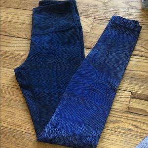 Multicolored lululemon leggings